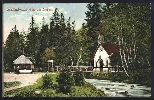 AK Göss bei Leoben, Kirchlein Kaltenbrunn