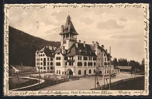 AK Semmering, Hotel Erzherzog Johann