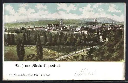 AK Maria Enzersdorf, Ortsansicht