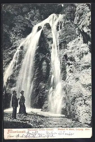 AK Marienfall, Wasserfall bei Mariazell