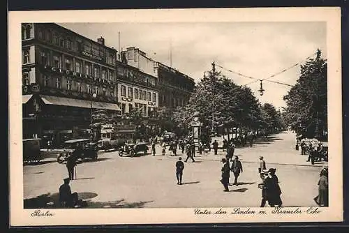 AK Berlin, Unter den Linden mit Kranzler-Ecke