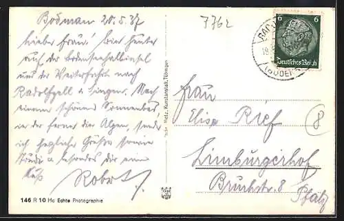 AK Bodman, Panorama mit Aachhorn