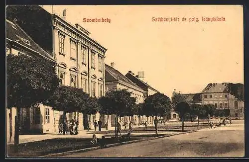 AK Szombathely, Szechenyi-ter es polg. lenyiskola