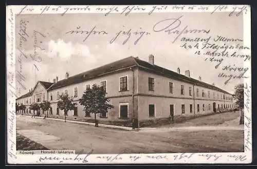 AK Köszeg, Honvéd-laktanya