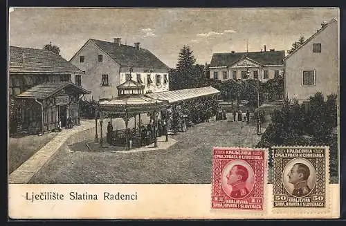 AK Radenci, Ljeciliste Slatina Radenci, Badehaus, Annen-Hof, Trinkhalle