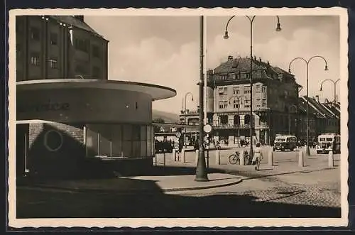 AK Marburg a. Drau, Velika Kavarna Bar, Strassenpartie