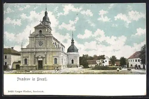 AK Brezje, Kirche im Ortsbild