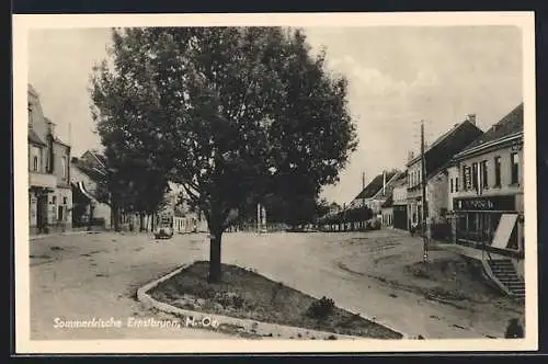 AK Ernstbrunn, Strassenpartie im Ort