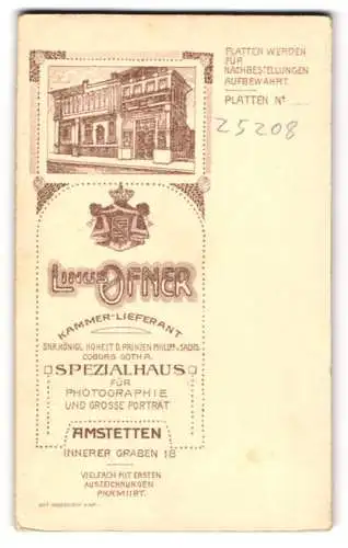 Fotografie Linus Ofner, Amstetten, Innerer Graben 18, Ansicht Amstetten, Front des Ateliers mit Schaufenster