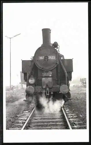 Fotografie österreichische Eisenbahn ÖBB, Dampflok, Lokomotive Nr. 392.2522