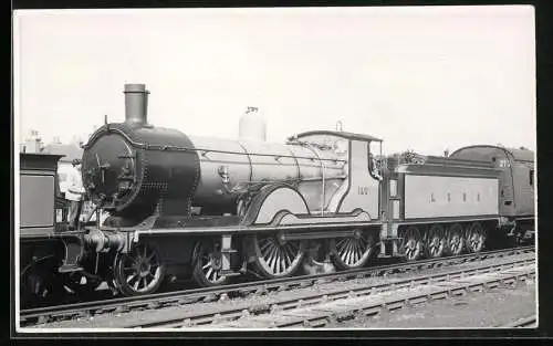 Fotografie J. H. Aston, Burgess Hill, britische Eisenbahn LSWR, Dampflok, Tender-Lokomotive Nr. 120