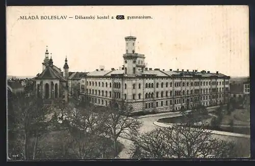 AK Mlada Boleslav, Dekanski kostel a gymnasium