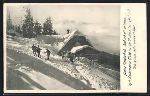 AK Karl Lechnerhaus am Stuhleck, Winterpartie