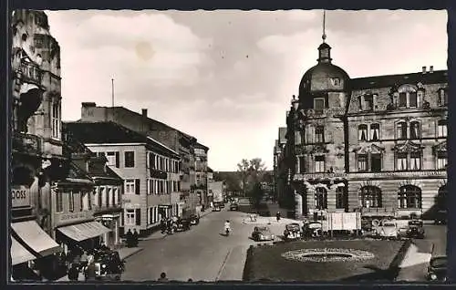 AK Landau /Pfalz, Blick in die Reiterstrasse