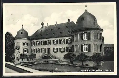 AK Bergzabern, Blick auf das Schloss