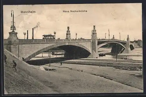 AK Mannheim, Neue Neckarbrücke