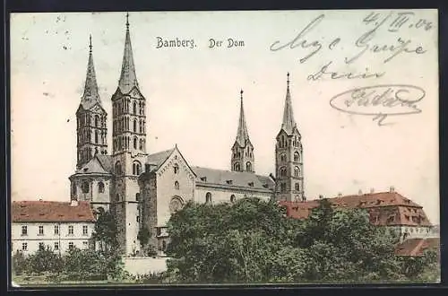 AK Bamberg, Blick auf den Dom