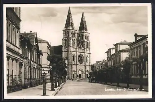 AK Landau /Pfalz, St. Marienkirche