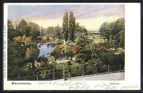 AK Mannheim, Stadtpark