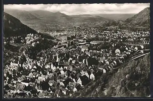 AK Geislingen /Steige, Panorama