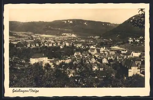 AK Geislingen /Steige, Panorama