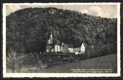 AK Deggingen /Württ., Kapuzinerkloster Ave Maria