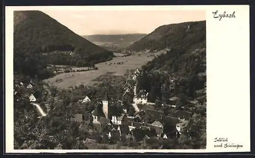 AK Eybach, Talblick nach Geislingen