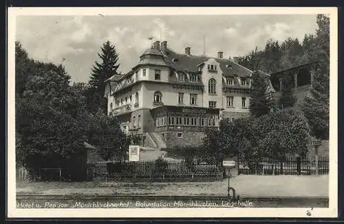 AK Mönichkirchen, Hotel & Pension Mönichkirchnerhof, Liegehalle