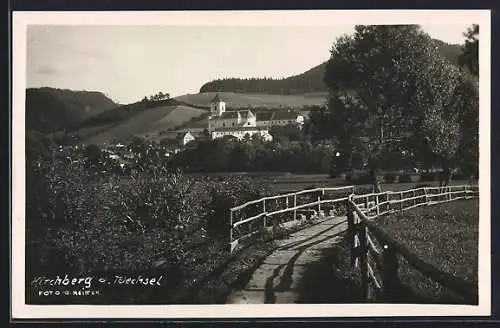 AK Kirchberg a. Wechsel, Ortsansicht