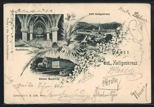 AK Heiligenkreuz /Wienerwald, Kloster Mayerling, Stift Heiligenkreuz