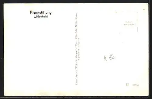 AK Lilienfeld, Kinderheim Frankstiftung