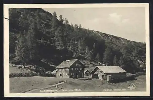 AK Zwieselalpe, Blick auf ein Gehöft