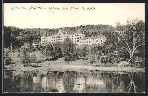 AK Alland im Gebirge, Heilanstalt