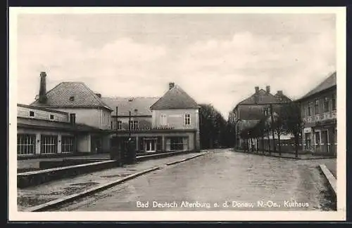 AK Bad Deutsch Altenburg a.d. Donau, Kurhaus