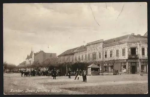 AK Zombor, Deák Ferencz körut, Strassenpartie