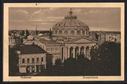 AK Bukarest, Das Konzerthaus