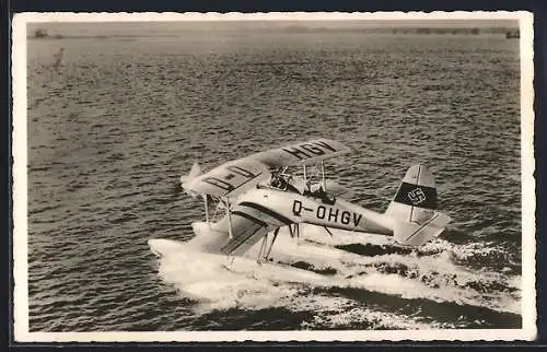 AK Arado Ar 95-See beim Start, Wasserflugzeug