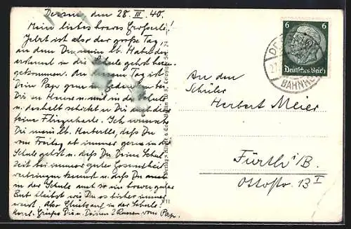 AK Flugzeuge Heinkel He 72 in Formation