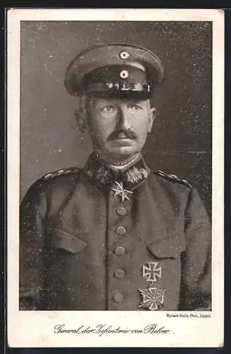 AK Bildnis des Infanteriegenerals von Below