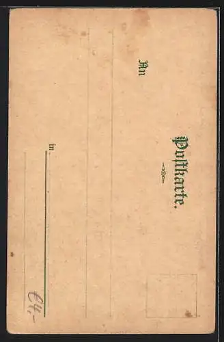 AK Dannenfels, Ludwigsturm auf dem Donnersberg