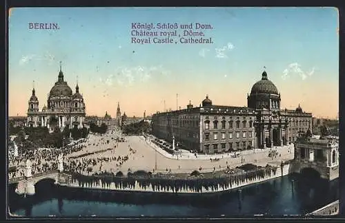 AK Berlin, Königliches Schloss und Dom