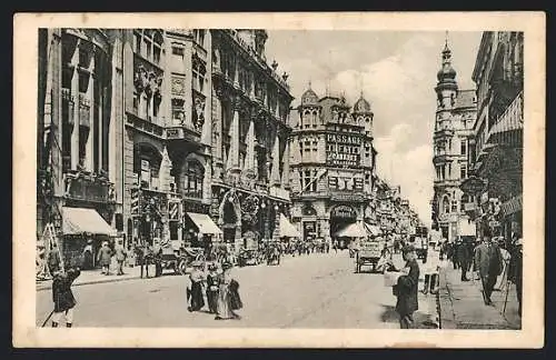 AK Berlin, Friedrichstrasse mit Passage