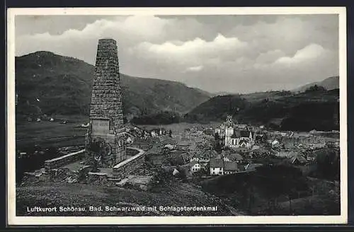 AK Schönau / Schwarzwald, Schlageterdenkmal