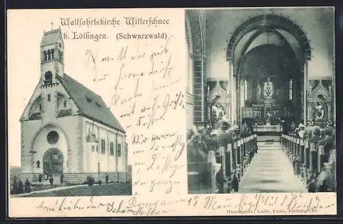 AK Löffingen, Wallfahrtskirche Witterschnee