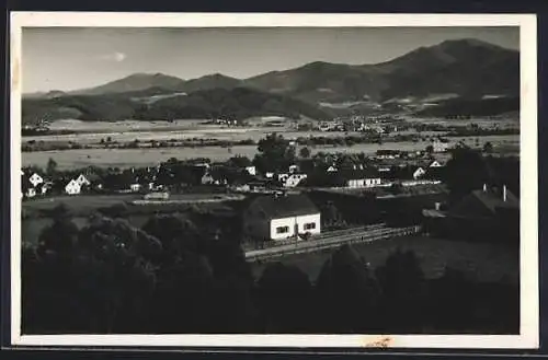 AK Zeltweg, Blick nach Linden auf Grössing-Massiv