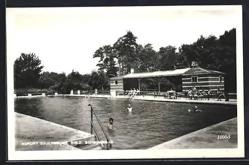 AK Sauerbrunn /Bgld., Schwimmbad