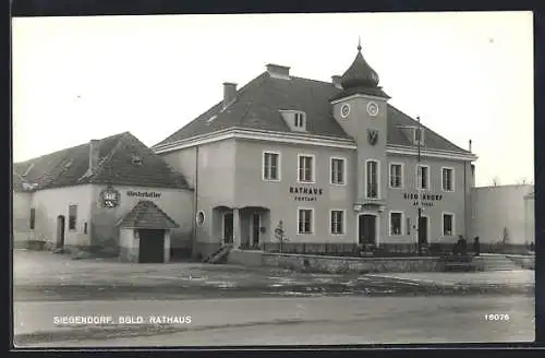 AK Siegendorf /Bgld., Rathaus