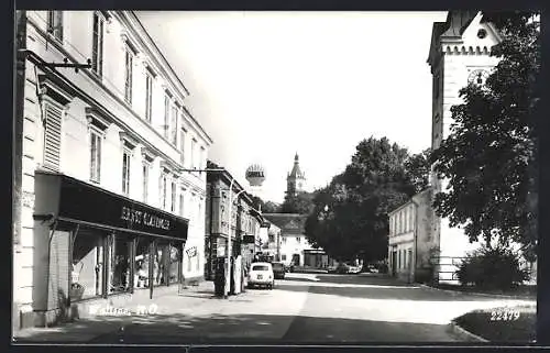 AK Wallsee an der Donau, Strassenpartie