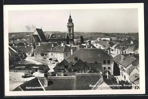 AK Rust am Neusiedlersee, Blick zur Kirche