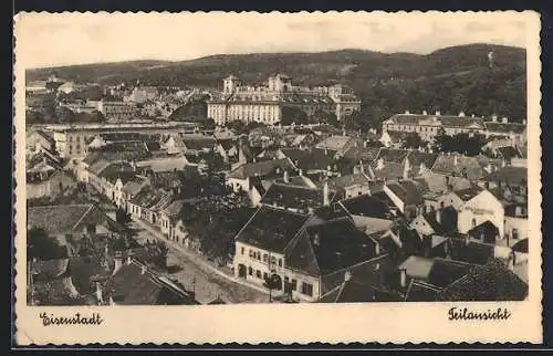 AK Eisenstadt, Teilansicht aus der Vogelschau